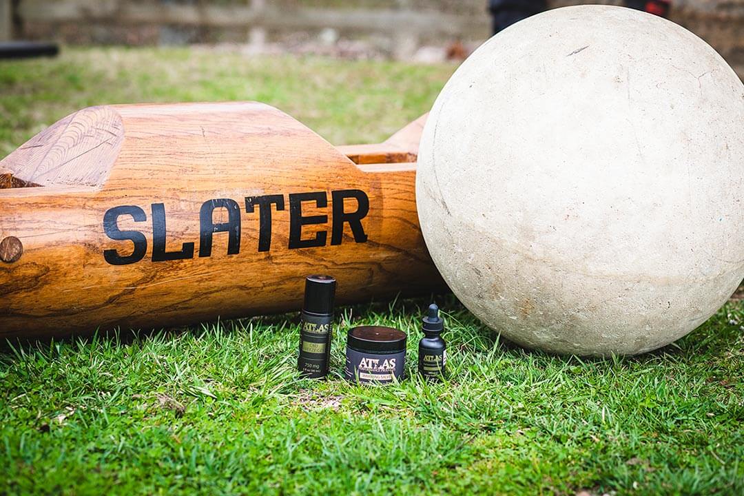 atlas products next to slater log